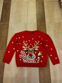 Dívčí vánoční svetr vel.146 zn.Reserved