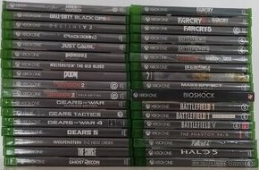 Hry Xbox One / Series (díl 3/3) - bojové. Poštovné 30 Kč