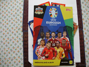 Sběratelské kartičky EURO 2024 Germany z Lidlu