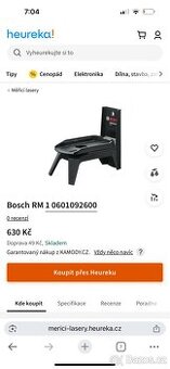 BOSCH RM 1 otočný držák křížových laseru