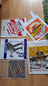 Igelitové, papírové tašky a retro sáčky pro sběratele