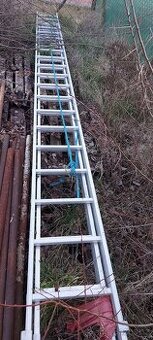 Dvoudílny žebřík 2 x 20 ( 10,4 m) ZARGES profi