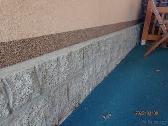 Betonové obkládací cihly 2. jakost