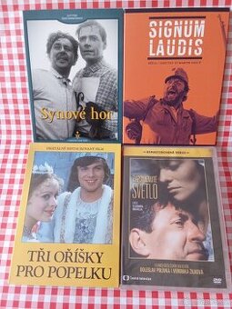 4 DVD BALÍČEK ČESKÝCH FILMŮ - 1