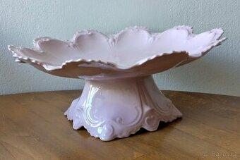 Porcelánový růžový nástolec po babičce