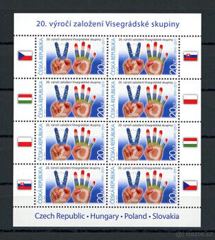 ČR 2011 - 20. výr. Visegrádské skupiny č. PL673 - svěží