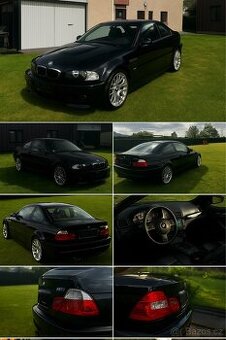 BMW M3 E46 Coupé 3.2i 343 PS – Manuál, originál, 137tkm