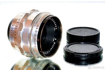 Carl Zeiss Biotar 2/58 RED T 1Q M42 12-lamelový TOP STAV