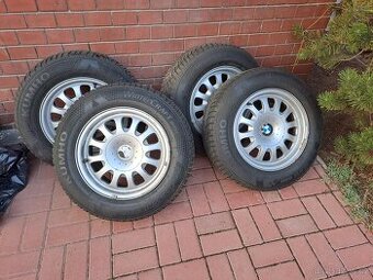 ALUdisky + Zimní pneu KUMHO Wintercraft 205/65 R15 - BMW E39