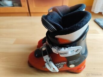 Dětské lyžařské boty Salamon T2, EUR velikost 22, 18 -240