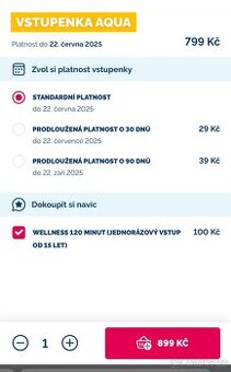 Aqualand Moravia - 2x Celodenny Vstup + 120min Wellness