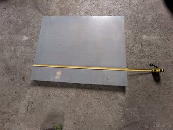 Regalova plechová plotna deska - 1