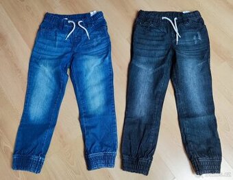 Chlapecké ryfle 2x 128 Bonprix