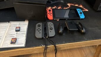 nintendo switch + doplnky produktu