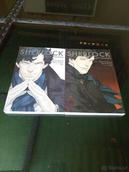 SHERLOCK komiksy: SLEPÝ BANKÉŘ, STUDIE V RŮŽOVÉ