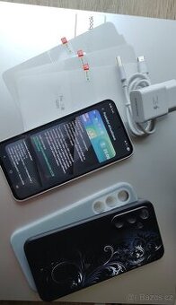 Samsung S23Fe v perfektním stavu s kryty a ochranou displeje