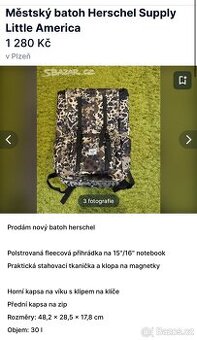 Batoh herschel
