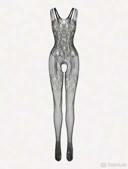 Sexy overal síťovaný vel. M až XL - 1