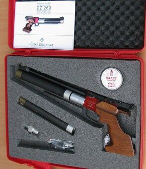 Raritní CZ260 - PCP pistole