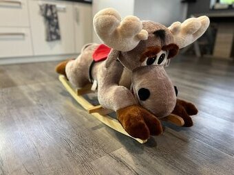 Dětské plyšové houpací křesílko - SOB