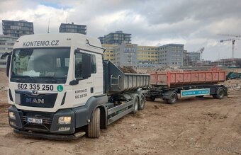 Přijmu řidiče sk. C+E - kontejnerové vozidlo 6x2