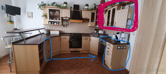 Kuchyňská linka - horní skříňky