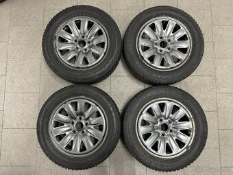 4 ks plech. disků 6,5Jx16 se zimními pneu Dunlop 205/55/16