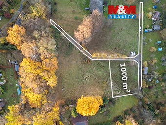 Prodej pozemku k bydlení, 1000 m², Vlašim