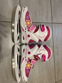 Dívčí rostoucí brusle 34-37