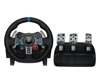Herní volant pedály a řadící páka