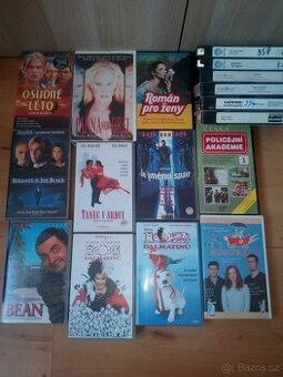 VHS kazety original nahrané 17 ks