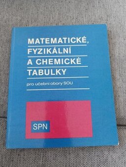 Matematické fyzikální a chemické tabulky pro učební obory SO