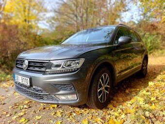VW TIGUAN 2.0TSI 4x4 132kw 2017, man., tažné, kůže, TOP STAV