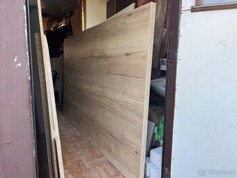 Kuchyňská pracovní ostrůvková deska, odstín Dub Halifax přír