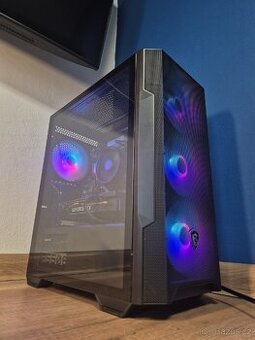 HERNÍ PC - ZÁRUKA - RTX 2060 Super, Ryzen 5500, 16gb ram