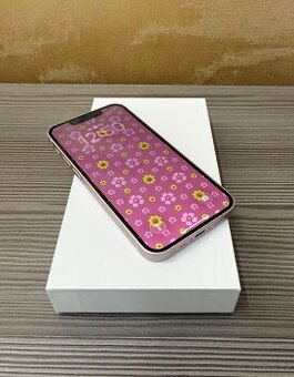 Apple iPhone 13 mini 256GB růžový, baterie 100%