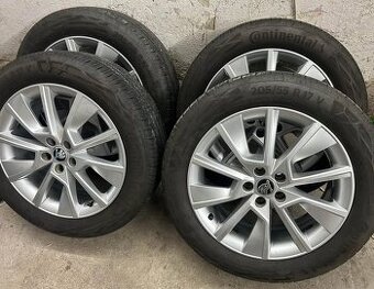 Alu kola 5x100 R17 Kamiq Braga originál Škoda