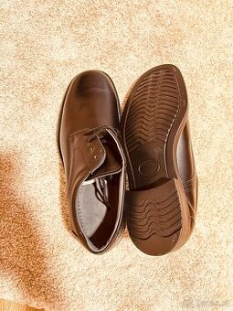 Kožené polobotky Prabos 05, 260 (27)