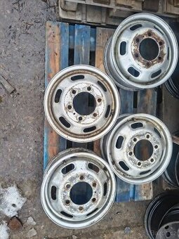 plechové disky IVECO Daily - celá sada 6ks dobrý stav