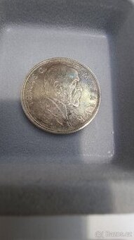 Československo 10 Kč 1928 – 10 let republiky – T. G. Masaryk