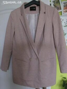 Dámské sv.hnědobéžové sako v.38.