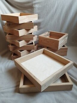 Dřevěné krabičky