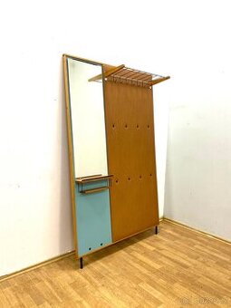 Retro stěna věšák 60. léta Brusel