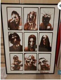 Plakát Slipknot v rámu