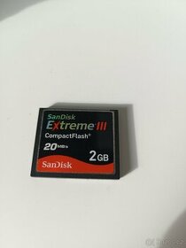 CF karta Sandisk Extreme III 2GB