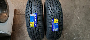 2 zimní pneumatiky MICHELIN 195/65R15 91T 9,00mm