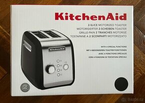 KitchenAid toustovač 5KMT221EOB černá barva nový