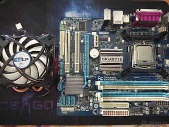 Základní deska Gigabyte GA-G41M-Combo+chladič+procesor