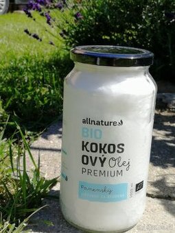 Nový - Kokosový olej BIO Allnature