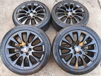Originál sada disků Škoda Superb II 5x112 R17 Laurel